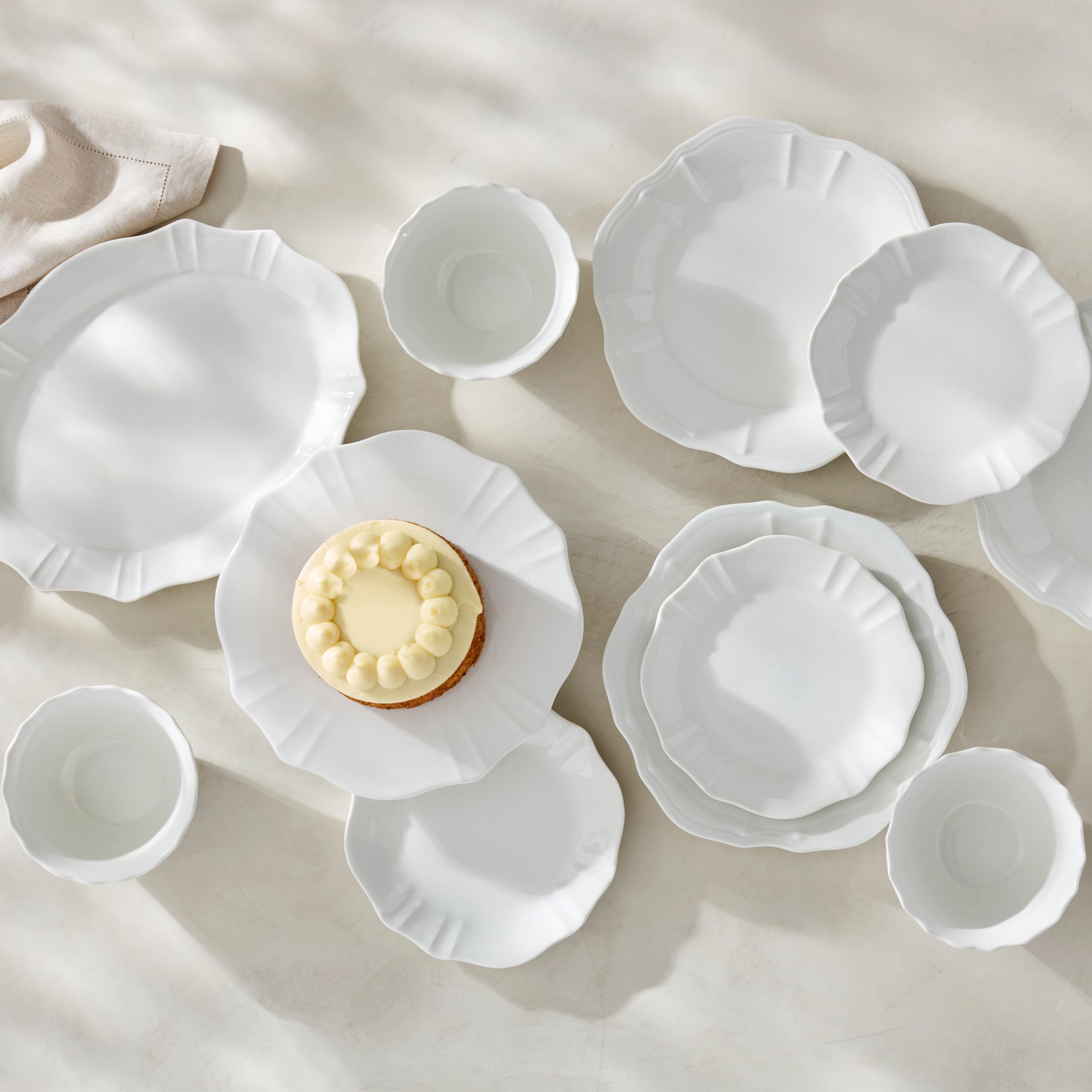 Eldridge Footed Cake Plate